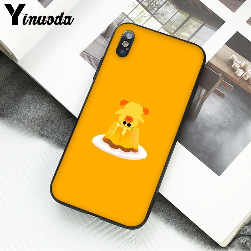 Yinuoda line friends Customer высококачественный чехол для телефона для iPhone 6S 6plus 7plus 8 8Plus X Xs MAX 5 5S XR - Цвет: A8