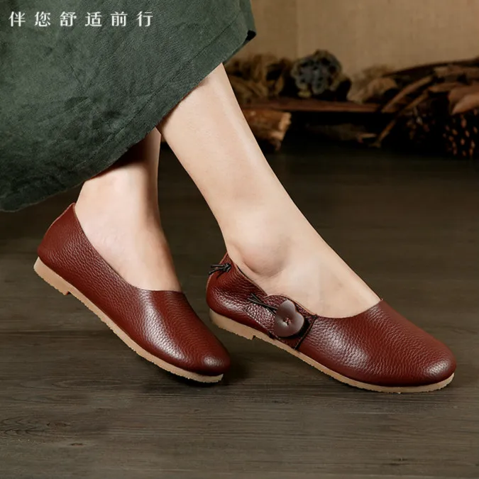 Careaymade/женская повседневная обувь; Новинка; Лидер продаж; обувь ручной работы из натуральной кожи; художественная обувь mori girl