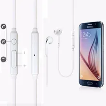 2016 3.5mm In-Ear Earbud Mic Stereo Earphone Headphone For Sam S6 in ear earphones universal earphone hedset ANG