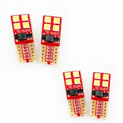 4 шт 12 V/24 V T10 светодиодный W5W 3030 8 SMD Номера полярности Нет Ошибка 168 Включите сторона лицензии парковка Интерьер лампы накаливания для