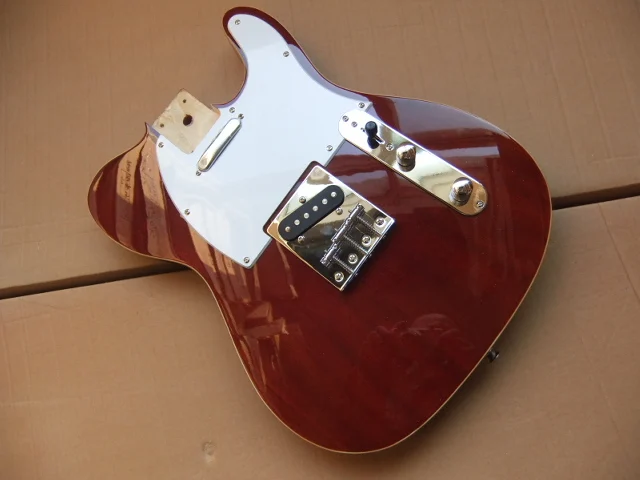 

New arrival Loaded electric guitar body in brown 101022