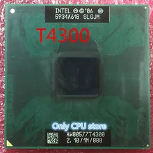 Процессор для ноутбука T4300 ЦП Intel Pentium T4300(1 Мб кэш-памяти, 2,1 ГГц, 800 МГц FSB