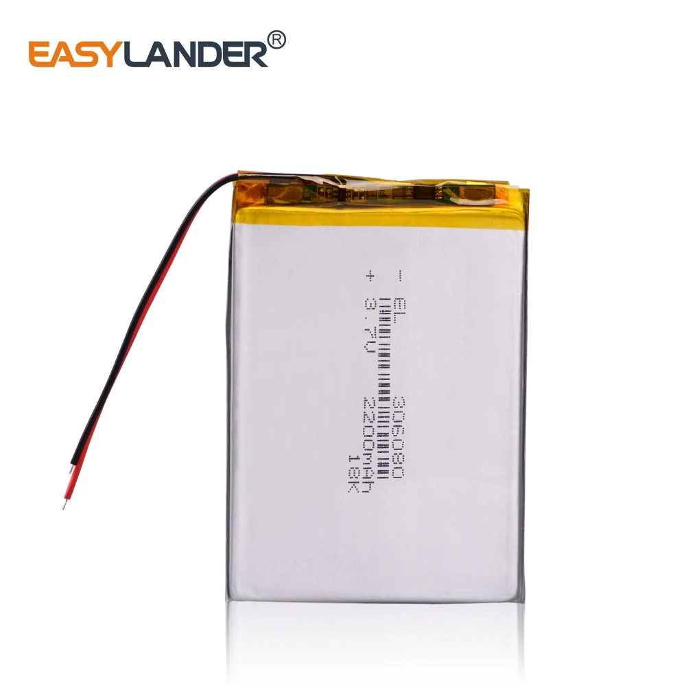 3pcs/Lot 306080 3.7V 2200mAh Polymer Li-ion