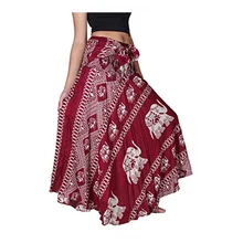 Новые длинные юбки Европа и Америка Лето Женская хлопковая юбка с принтом Слон эластичная Женская Vestidos SNF1079