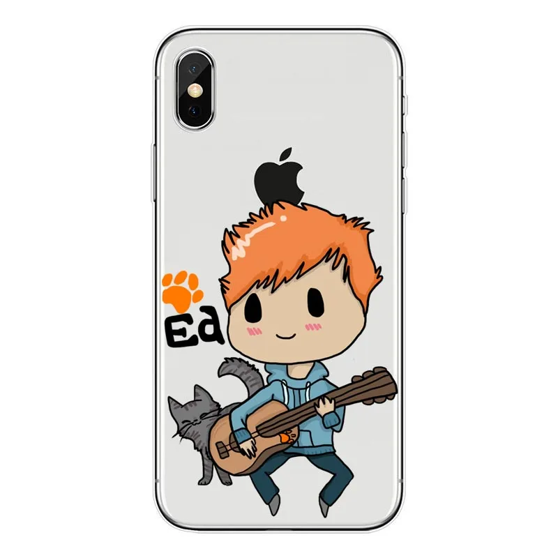Ed Sheeran Hard Coque Shell Phone Case for iPhone8Plus 8 7 7 Plus 6 6S Plus XS XR XSMAX 5S SE Edward Christopher Sheeran Cover