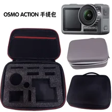 OSMO Action Mini Сумка Для Хранения Чехол для DJI OSMO Action camera полиуретан этиленвинилацетат портативный мини чехол для переноски воды