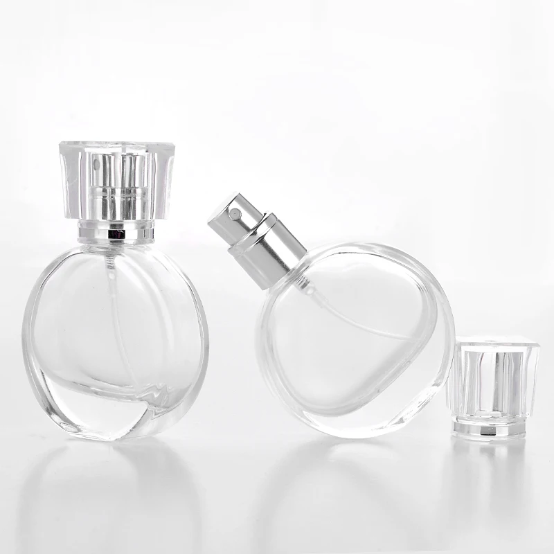

High-Grade 25ML Mini Portable Glass Refillable Perfume Bottle With Foil Atomizer&Empty Parfum Cosmetic Case For Traveler