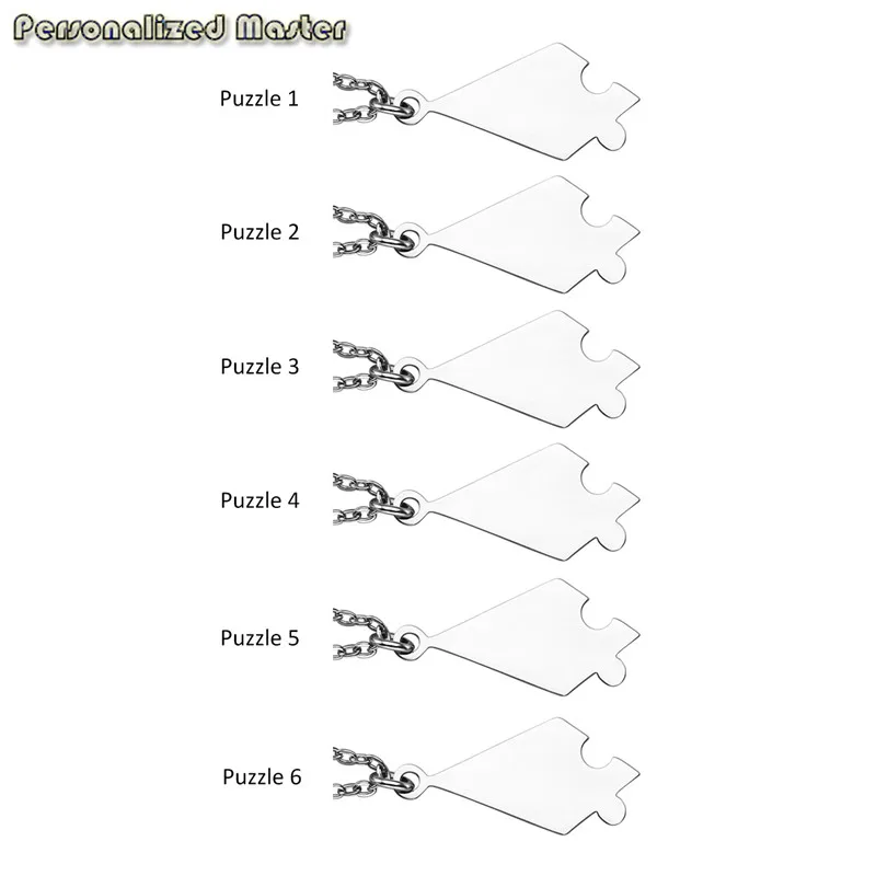 Индивидуальный мастер, заказной, 5/6 шт, дружба, головоломка, подвеска, ожерелье для лучших друзей, сестер, братьев, ожерелье BFF