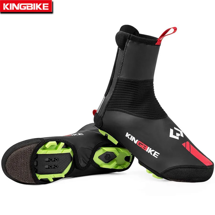 KINGBIKE Cycling Shoe Cover Reflective Waterproof Windproof Warm Shoe