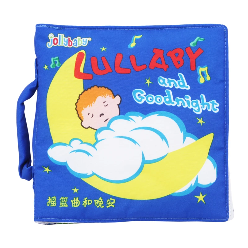 Baby Goodnight Lullaby Cloth Books 3D Unfold Story Tale Book Infant Kids Early Development intelligence Toys | Игрушки и хобби