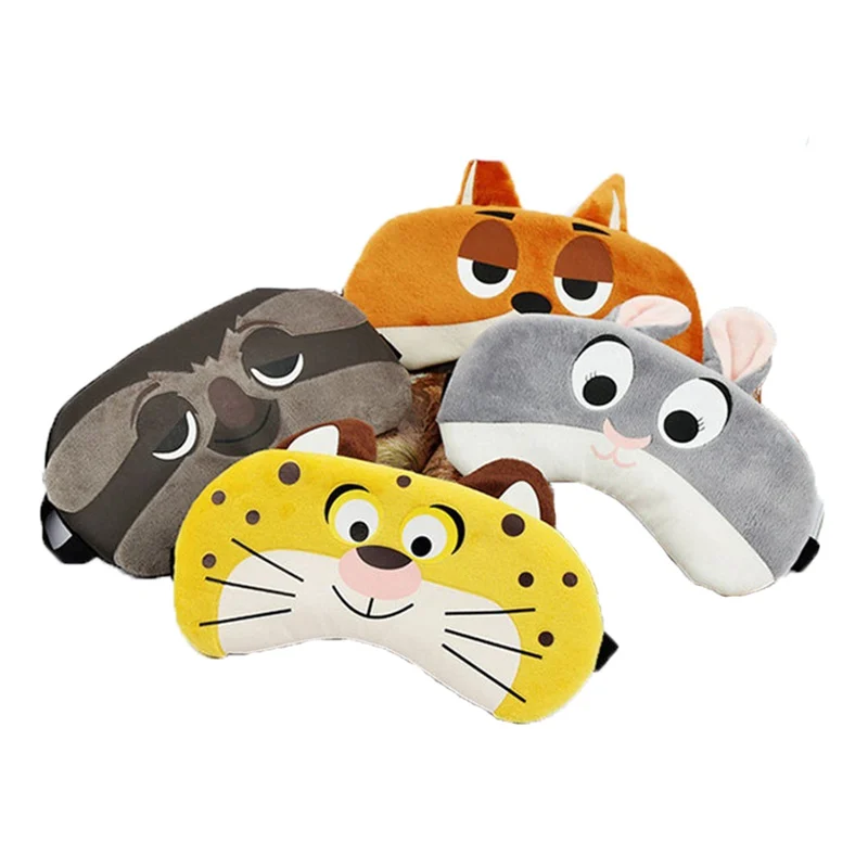 

Sleeping Masks Eye Masks Eyepatch Soft Cotton Seamless Fox Cerative Pattern Shade Cover for Travel Relax Sleeping Aid MP0165