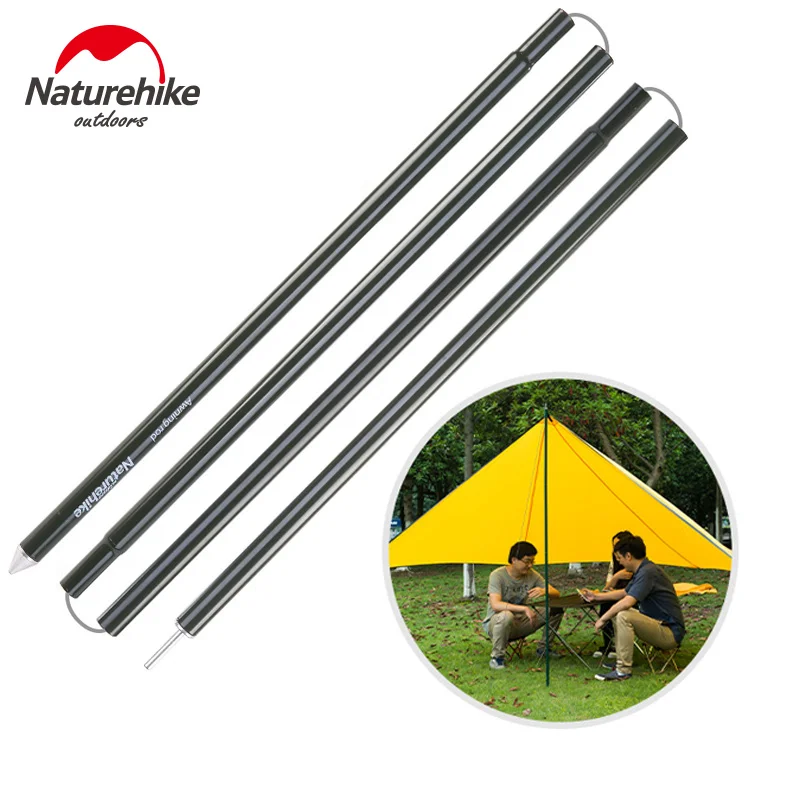 2Pcs Alliage d'aluminium double tente Bâtiment Soutien rod Pole Bar FR Randonnée Camping