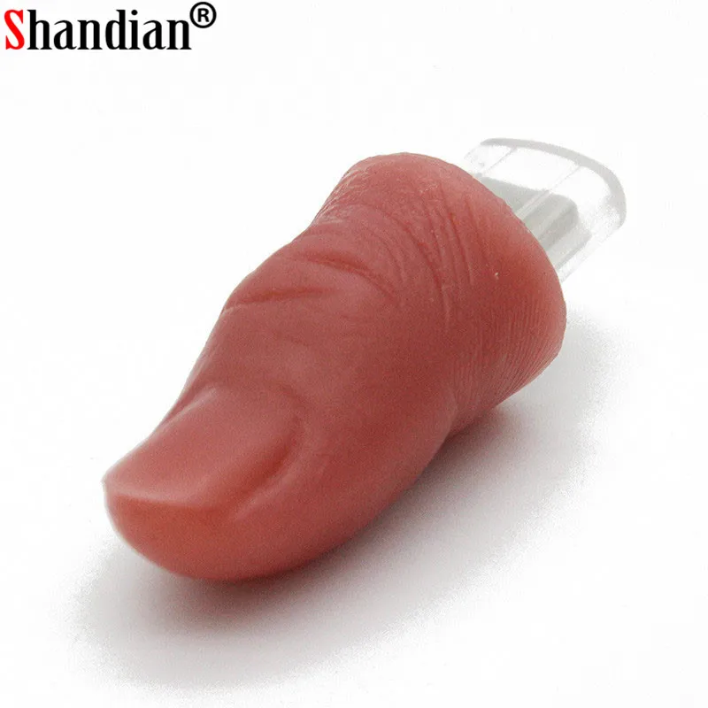 Модель SHANDIAN Finger, usb флеш-накопитель, карта памяти, крутые флешки, 8 ГБ, 16 ГБ, 32 ГБ, 64 ГБ, пластиковая usb флешка, мини-флешка, USB 2,0