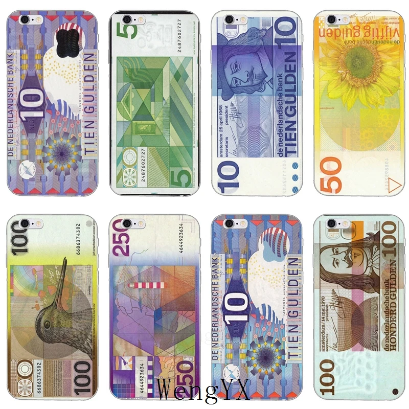 

Netherlands Dutch Guilder money Ultra Thin TPU Soft phone cover case For Huawei P7 P8 P9 P10 P20 pro Lite plus P Smart Mini 2017