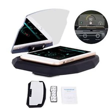 6.5 Inch Universal HUD Head Up Display Car Dashboard Mobile Phone Holder Multifunction Projector For iPhone 8 X For Samsung GPS