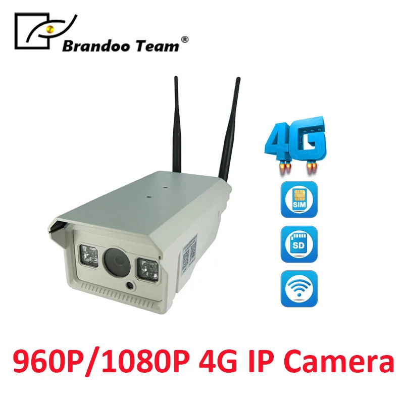 

720P/1080P 4G WIFI P2P Surveillance IP Security camera waterproof outdoor IR 30-50m night vision HD 4G Camera With Sim Card Slot