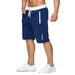 Летние Шорты Для мужчин модные брендовые воздухопроницаемые пляжные шорты мужские шорты удобные размер плюс фитнес Для мужчин s шорты для