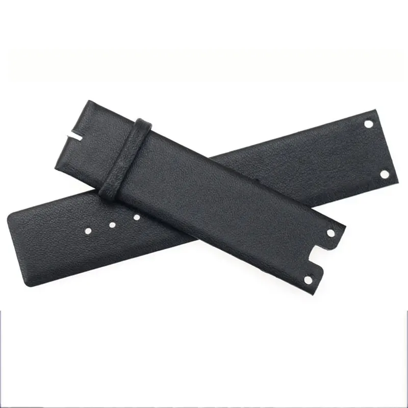 ISUNZUN Top Brand Watchband Ladies Strap Black White Red Genuine Leather Watch Straps For CK