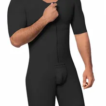 Мужской корректирующий пояс для всего тела, тренировочный жилет для похудения, Брюшная область живот, Корректирующее белье, подтяжка попа, мужской тонкий боди, нижнее белье