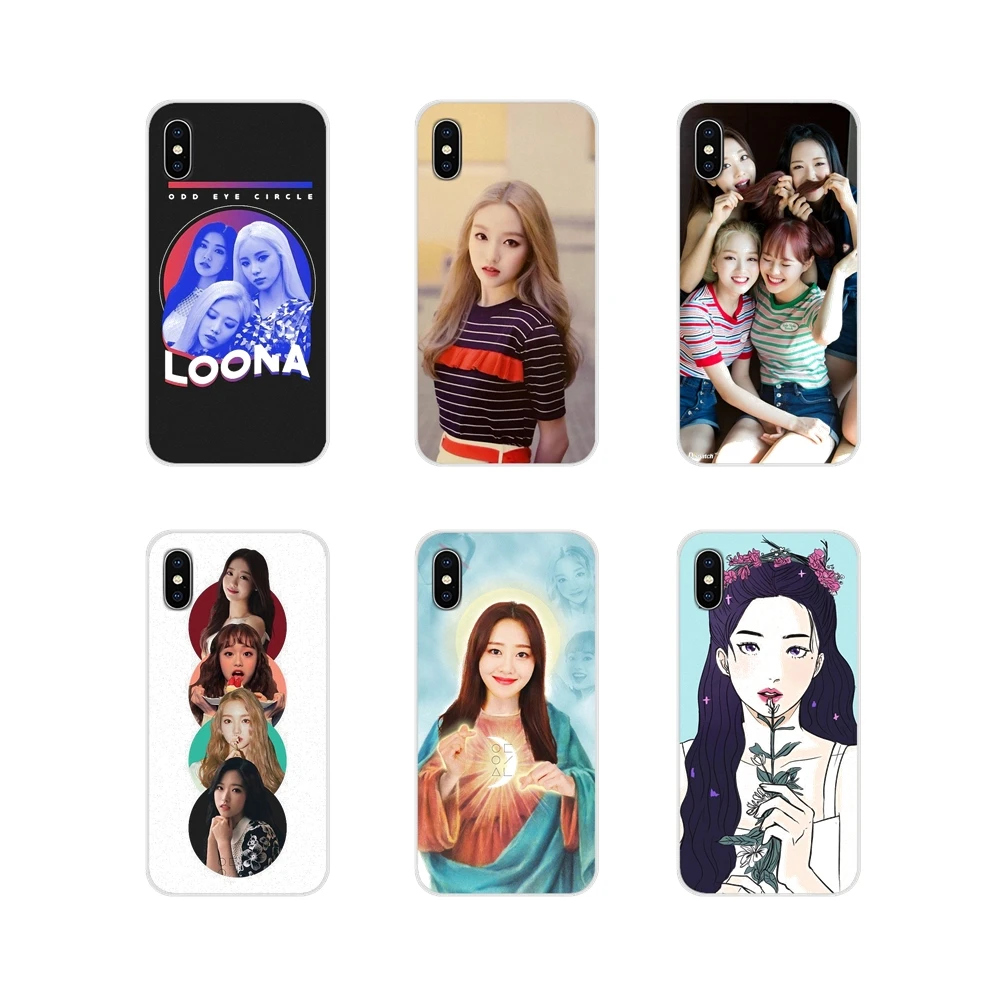 Девушки Loona YYXY kpop для Samsung Galaxy A3 A5 A7 J1 J2 J3 J5 J7 2015 2016 2017 аксессуары чехлы