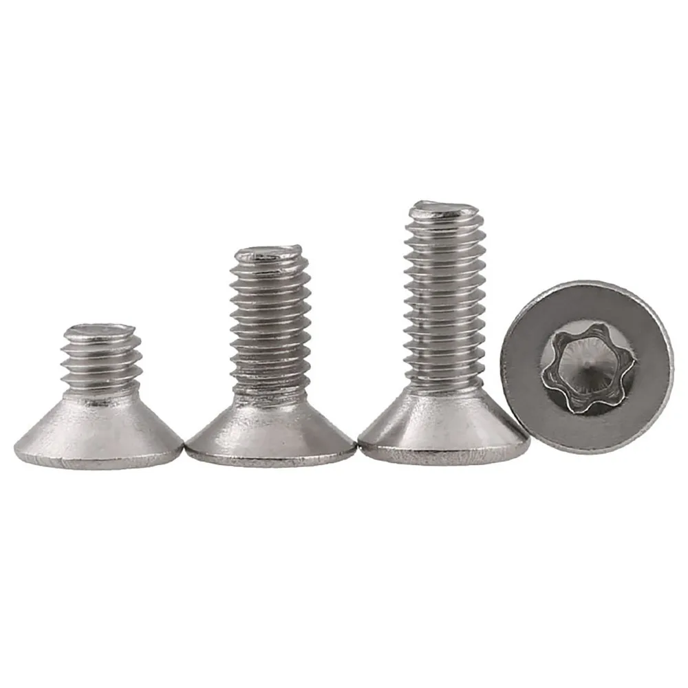 M8 Phillips Flat//Countersunk Head Machine Screws,A2 Stainless Steel,Thread Length 12 to 100mm,Pack 10-Piece M8 x 70mm