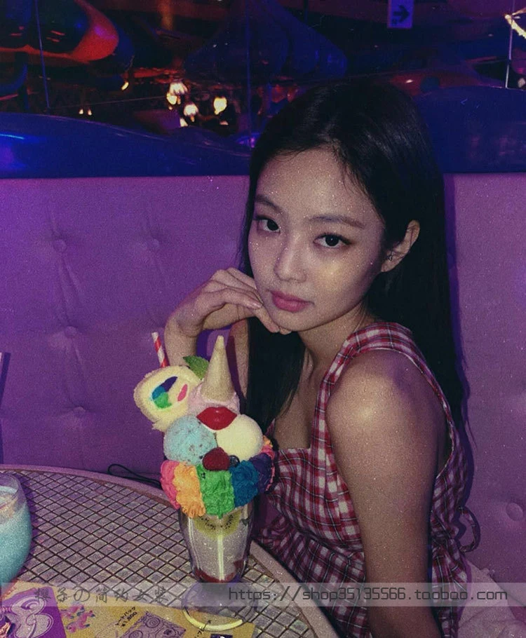 Kpop BLACKPINK JENNIE уличная мода красное клетчатое летнее платье женское корейское элегантное платье женская одежда новые сексуальные платья