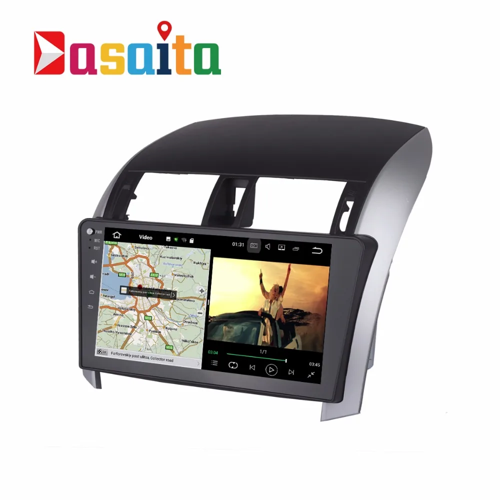 Best 10.2" Android 8.1 Car GPS for Toyota Corolla 2007-2011 Car 2 din radio Navigation 2Gb Ram+16Gb Rom Quad core 64bit HDMI 1