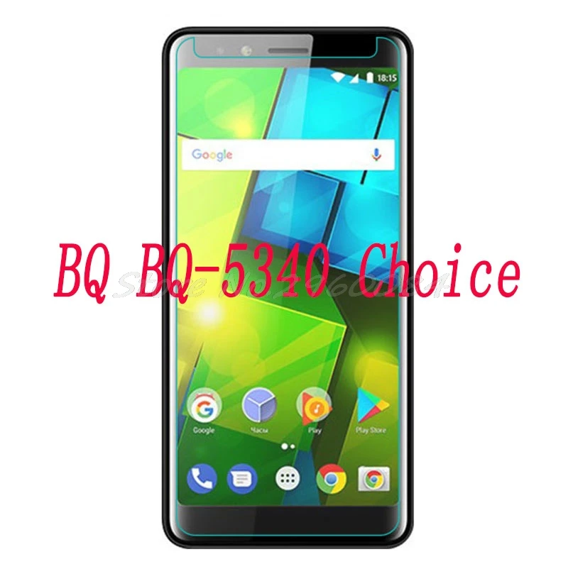 

2PCS NEW Screen Protector mobile phone For BQ BQ-5340 Choice 5340 9H Tempered Glass Film Protective Screen Cover