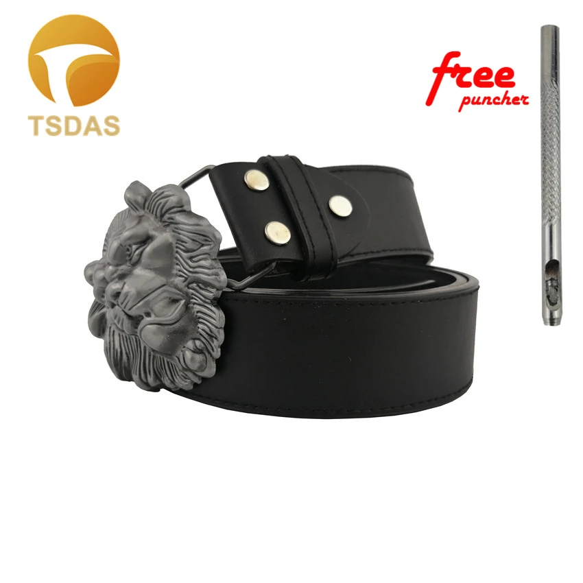

New Design Lion Belt Buckle With Silver Color Western Belt Buckle For Mens Accessories Suitable For 4cm Width Belt Drop Shipping