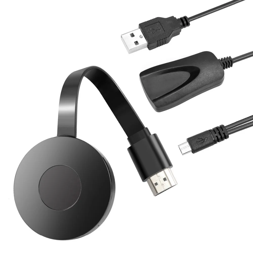 

Digital HDMI Media Video Streamer For Miracast Chromecast 2nd Wifi Dongle Anycast HDTV Monitor for Mobile Phones/ MID/Note Book