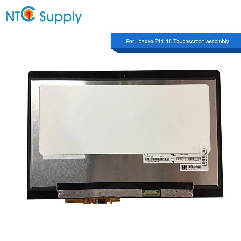 MEIHOU для Lenovo 711-10 LCD сенсорный экран в сборе N116HSE-EBC Rev. C1 P/N 5D10G57277 CMC120276S200D2 Полный