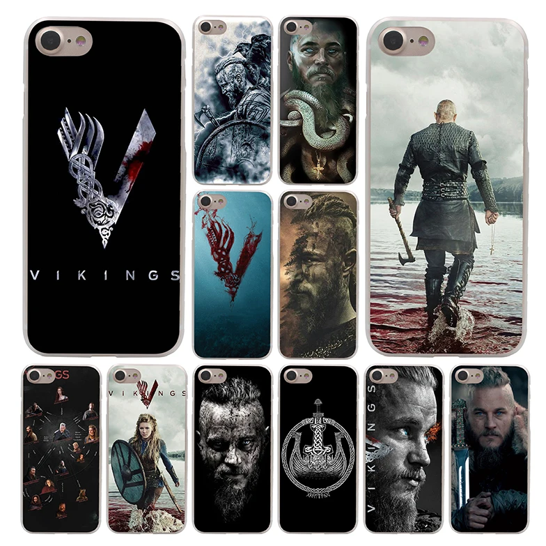 Чехол Lavaza Ragnar Lothbrok Vikings для Apple iPhone 4 4S 5C 5S SE 6 6S 7 8 Plus 10 X Xr Xs Max 6Plus 7Plus