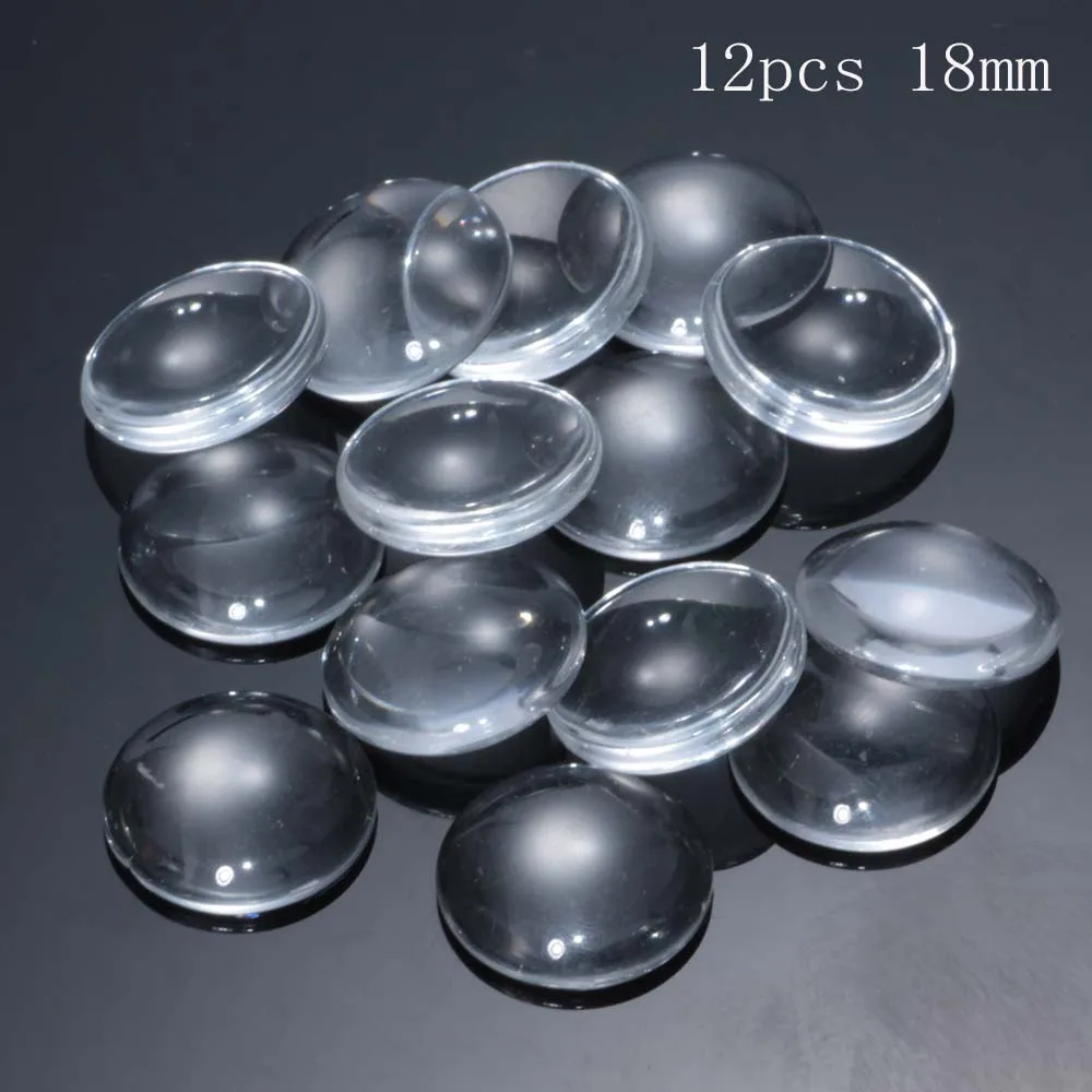12pcs/lot Basical DIY Snap Button 12mm/18mm Interchangeable Snaps Button Base Charm For Snap Bracelets Necklaces Jewelry Making 