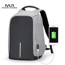 Men Business Backpacks USB Charging Design School Backpack for Teenagers Laptop Backpack Anti-theft Bags for Trip