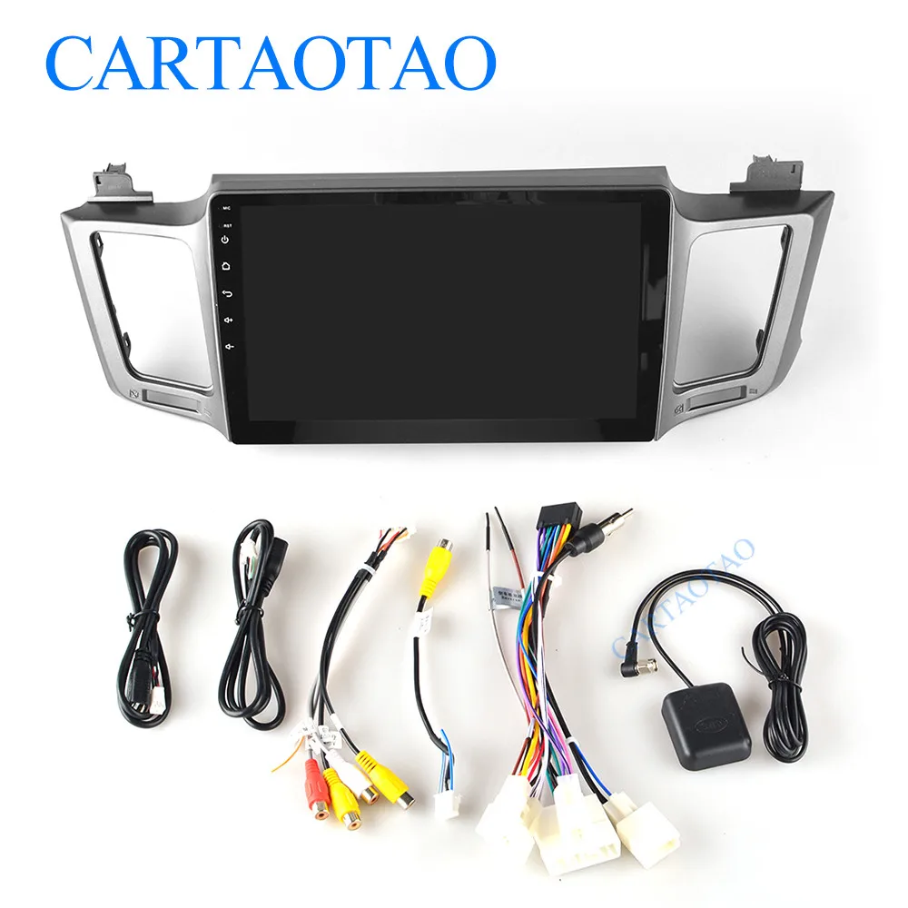 Best 2 din Android 8.1 car DVD player for Toyota RAV 4 2013 2014 2015 2016 2017 10.1"Car radio multimedia GPS navigation wifi player 5
