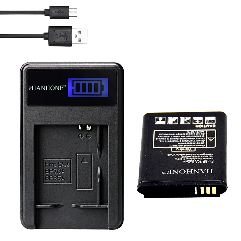 1 шт. 2000 мА/ч, BP-70A Батарея EA-BP70A IA-BP70A BP85A+ USB светодиодный Зарядное устройство для samsung SL630 WP10 TL205 ES81 ES78 ES90 ES91 ES80 PL100