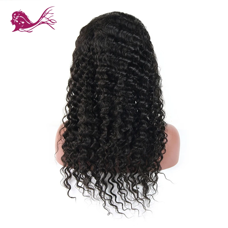 EAYON волосы бразильские бесклеевые полностью кружевные человеческие волосы парики Remy кудрявые для черных женщин с детскими волосами 130% плотность предварительно выщипанные