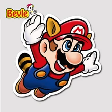 Bevle 1329 Fliegen Mario Notebook 3 Mt Aufkleber Wasserdicht Laptop Gepäck Telefon Skateboard Auto Graffiti Cartoon Flut Aufkleber