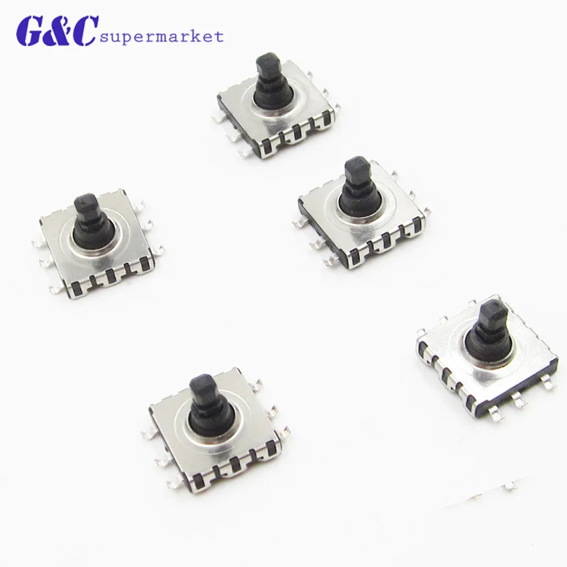 5pcs 5 Direction way Tact Switch SMD 6 Pin 10*10*9mm for Navigation Button New
