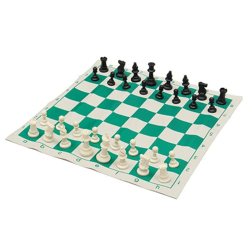 Шахматы портативный мешок на молнии рюкзак шахматы костюм путешествия шахматы набор пластмассы шахматы обучающая игрушка
