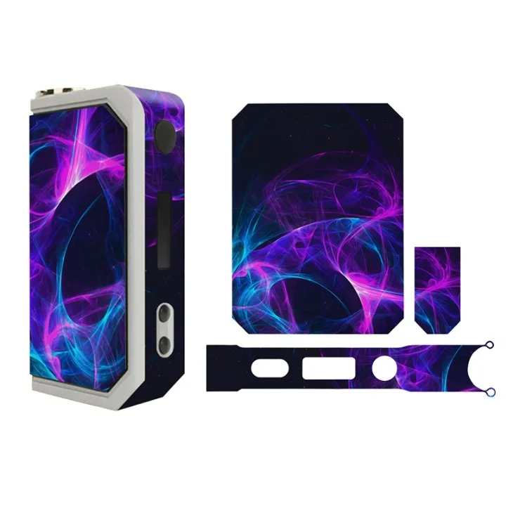 

Encom high quality 150w sticker vape box mod skin cover for Encom snow leopard 150w mini box mod