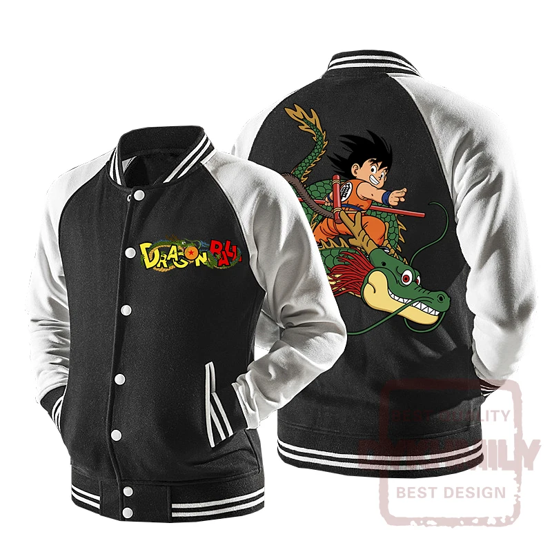 Dykhmily Dragon Ball Z Куртка джинсовая мужская ветровка с капюшоном Vegata одежда Аниме дизайн Goku Baseball куртка