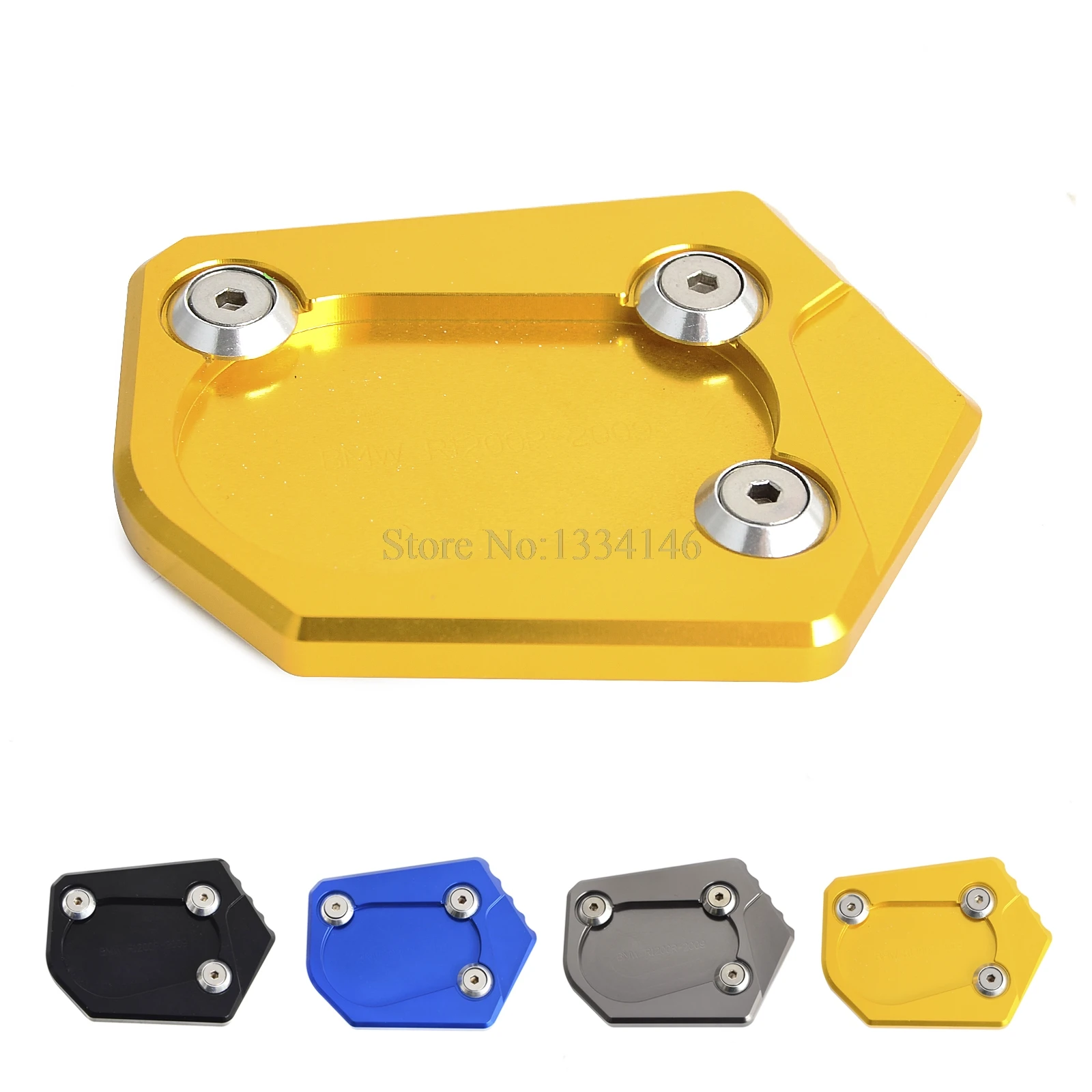 

NICECNC Motorcycle Side Kickstand Stand Extension Plate For BMW R1200R R1200RT RnineT R1200ST R900RT 2006-2014 R nineT 1200 RT