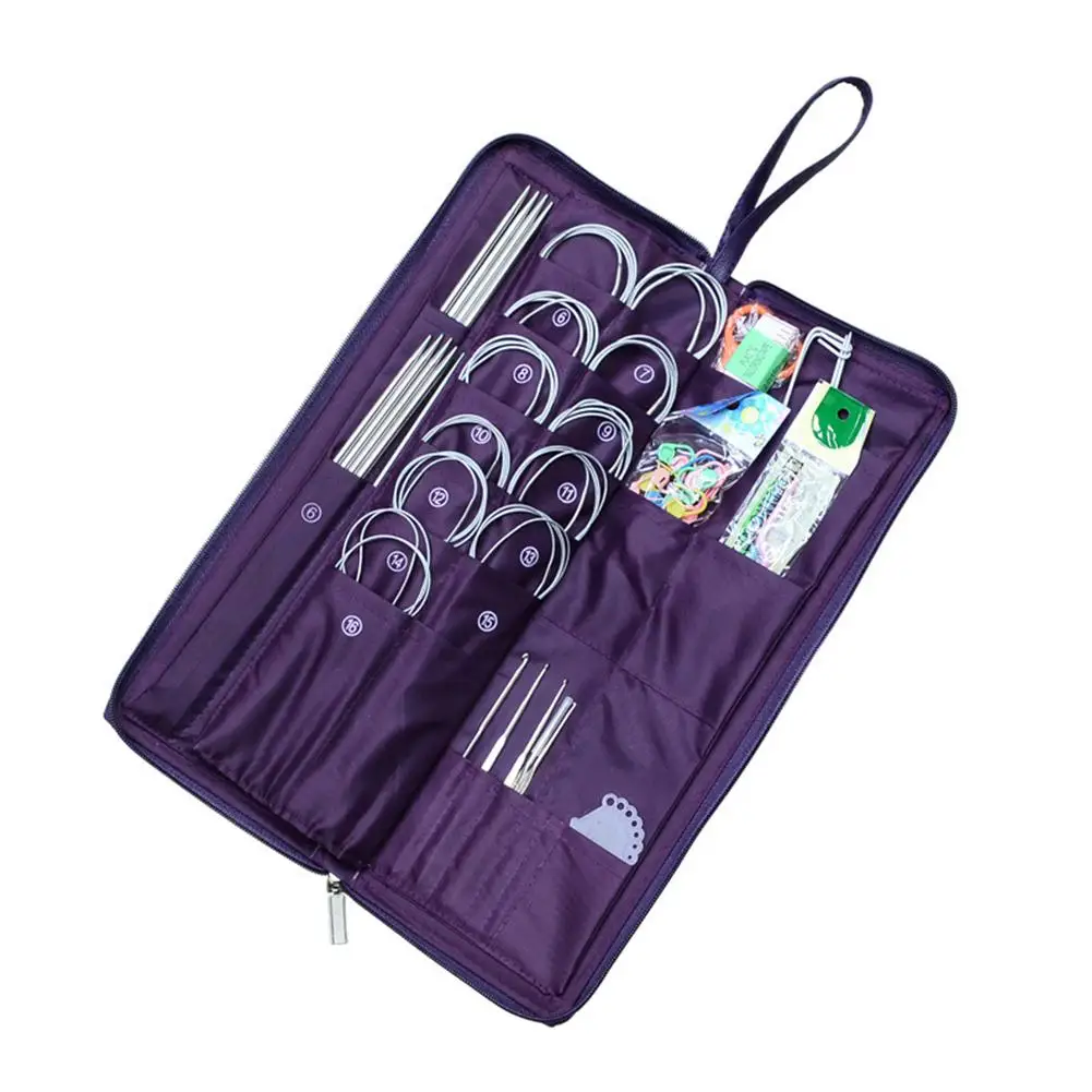

MeterMall Home DIY Steel Needle Knitting Sewing Tool Kit for Sweater