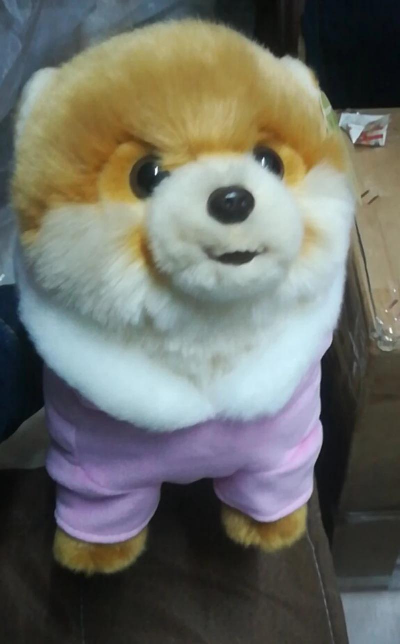 Dorimytrader lovely mini animal Shiba Inu plush toy soft quality animals akita dog doll baby gift decoration 28x22x13cm DY50136  (12)