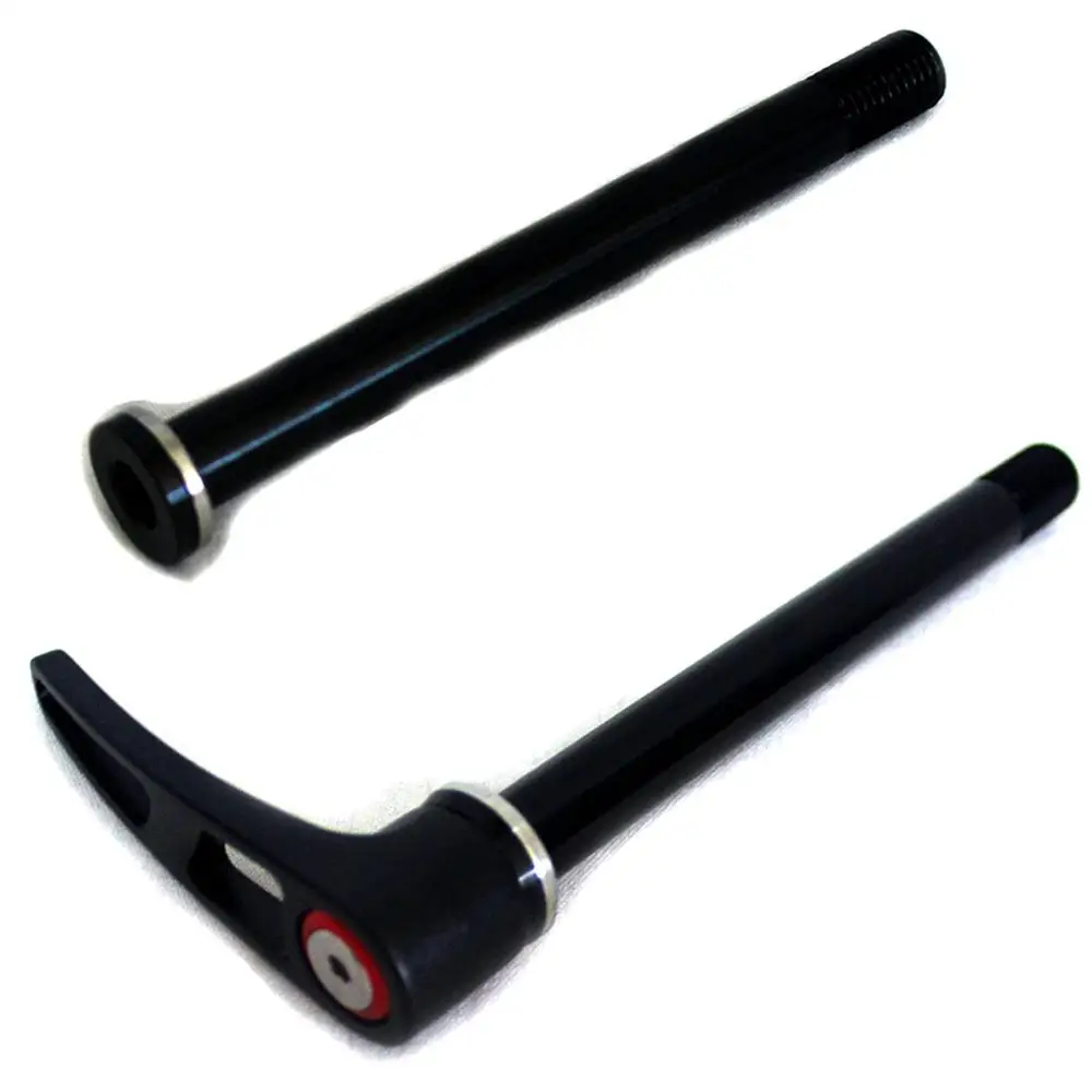 

12x100 Front Thru axle for Road Cyclocross Gravel front forks bicycle skewers QR Thread Pitch 1.5 length 125 120 mm flat head