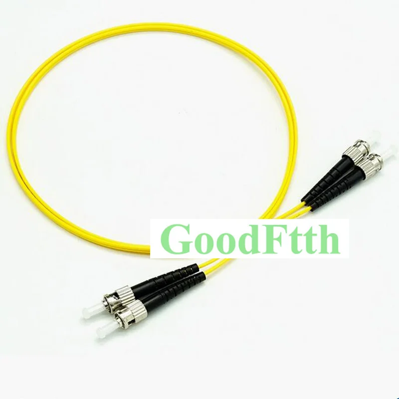 Оптоволоконный патч корд ST UPC ST/UPC SM дуплексный GoodFtth 100 500m|Оптоволоконное