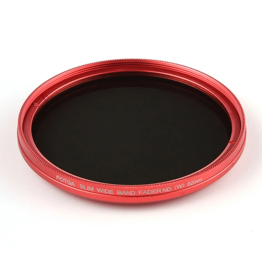

Fotga Slim Fader ND Filter Adjustable Variable Neutral Density ND2 to ND400 43mm 46mm 49 52 55 58 62 67 72 77 82mm for Camera