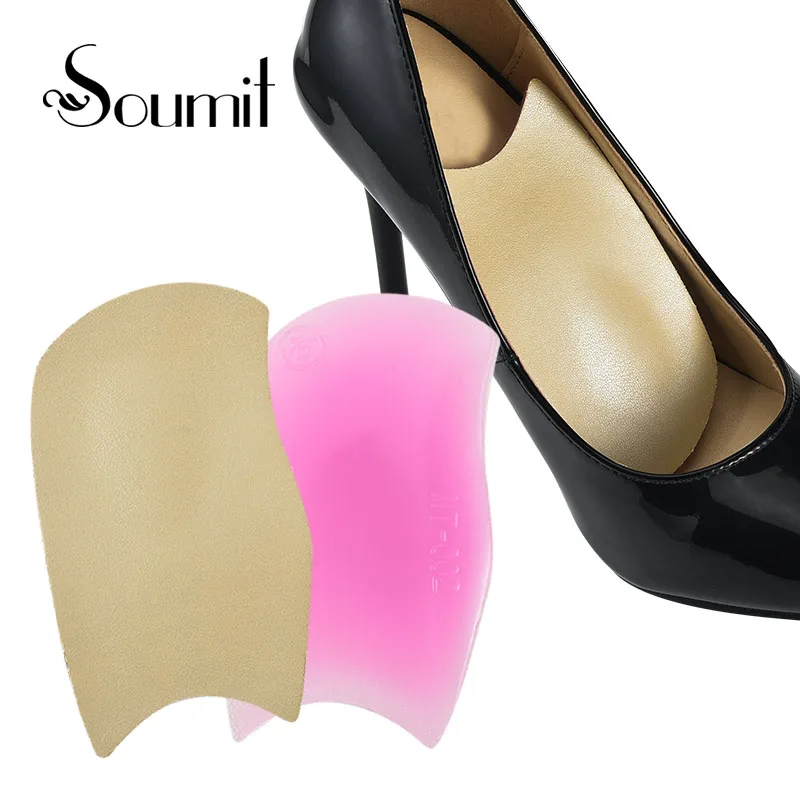 

Invisible Breathable Comfortable Anti-slip Silicone Gel PU Foot Massage Orthotic Arch Pads for Flat Feet Valgus Varus Insole