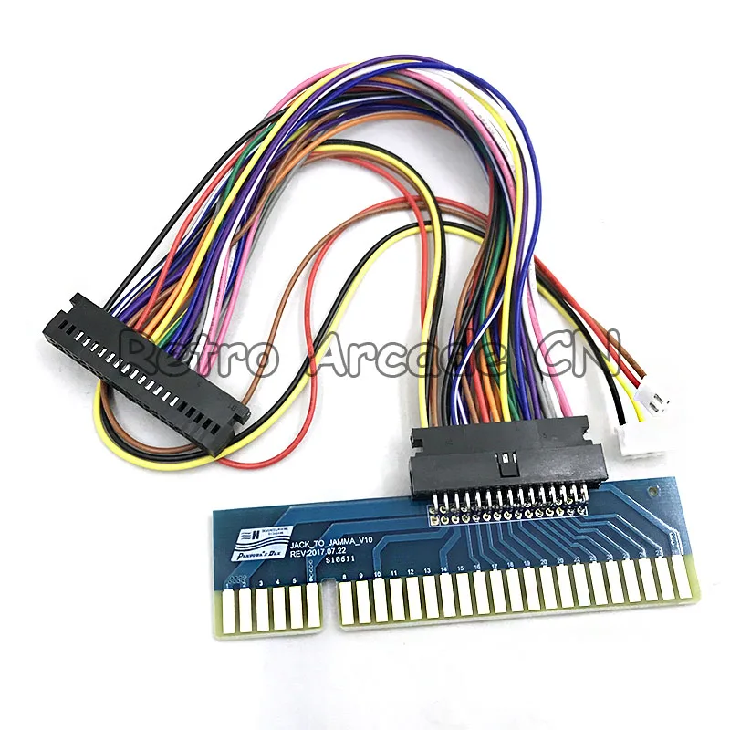 

Free shipping Arcade Cabinet Machine Original Pandora Box 6 Converter Board wire harness Convert Family version to Jamma version
